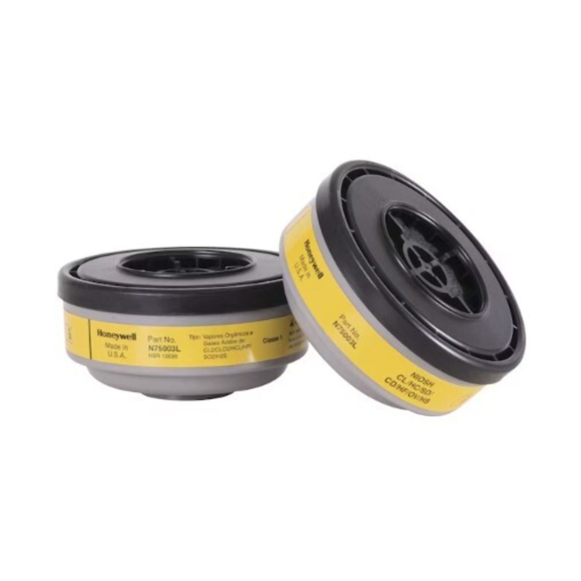 Honeywell North Safety, Respirator Organic Vapor Cartridge, Model# NORN75003L